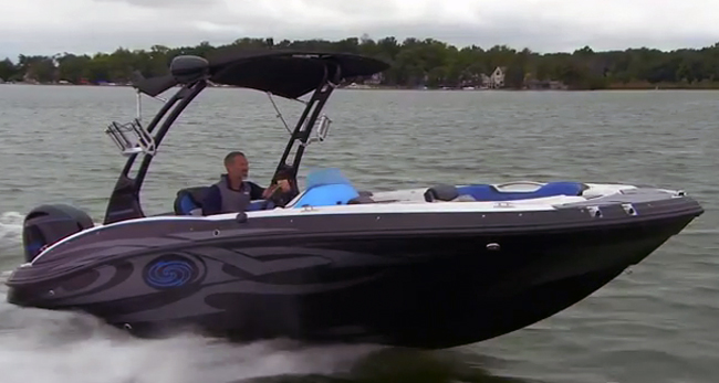 Hurricane Crossfire 203: Video Boat Review